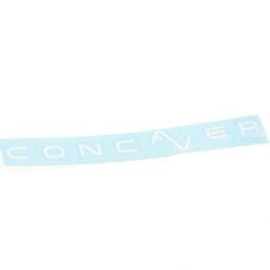 Sticker-pack Concaver logo V1 15cm White 50pcs