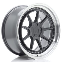 JR Wheels JR47 19x9,5 ET15-35 5H BLANK Hyper Gray w/ Machined Lip