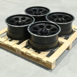 Set of JRX4 18X9 ET20 6x139,7 Matt Black w/ Machined Lip