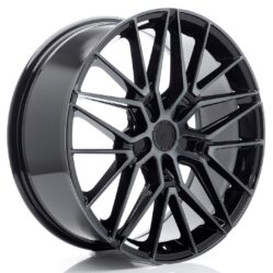 JR Wheels JR38 20x8,5 ET20-45 5H BLANK Black Machined w/ Tinted Face