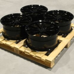 Set of JR37 19x8,5 ET35 5x112 Gloss Black