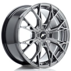 JR Wheels JR49 17x8 ET20-40 4H BLANK Hyper Black