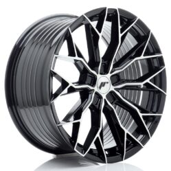 JR Wheels JR49 19x9 ET20-40 5H BLANK Gloss Black Machined Face