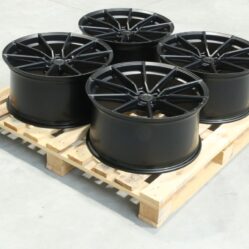 Set of SL02 20x10 ET30 5x112 Matt Black
