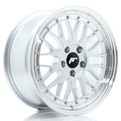 JR Wheels JR23 17x7,5 ET40 5x112 Hyper Silver w/ Machined Lip