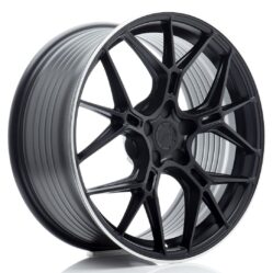 JR Wheels JR51 19x8,5 ET20-45 5H BLANK Satin Black w/ Machined Lip