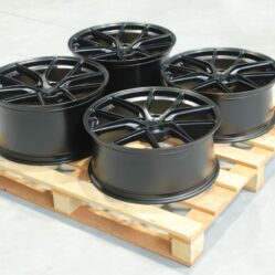 Set of SL01 20x8,5 ET35 + 20x10 ET45 5x120 Matt Black